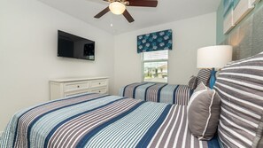 4 bedrooms, individually decorated, individually furnished