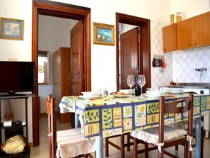 House, 3 Bedrooms, Smoking | Dining room - Tanoshii Holiday Home on the Ground Floor With Outdoor Space and Parking Space (Melendugno)