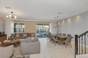 Flat-screen TV, video game console - Fs11027ha - Champions Gate Resort - 9 Bed 5 Baths Villa (Kissimmee)