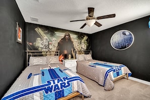 8 bedrooms, individually decorated, individually furnished