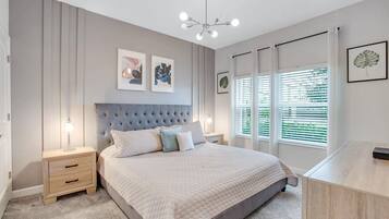 4 bedrooms, individually decorated, individually furnished
