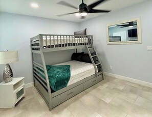 Desk, iron/ironing board, travel cot, WiFi