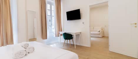 Wifi gratis y ropa de cama