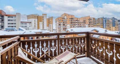 Ski In-Out - Heart of Val Thorens Great 6p, WiFi