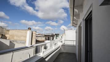 Superior Double Room, City View | Terrace/patio