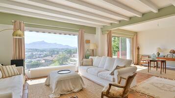 TV connectée, cheminée