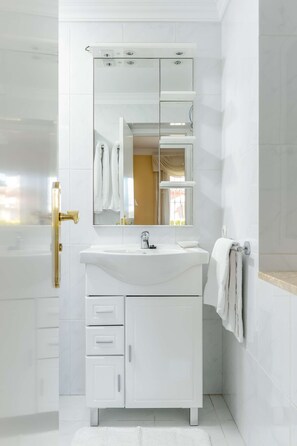 Dusche, Handtücher