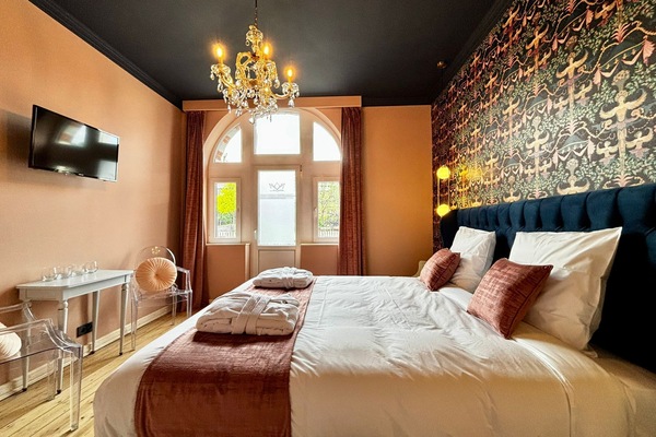 Grand Suite, City View | Peralatan tempat tidur premium, tilam berlapik, kalis bunyi