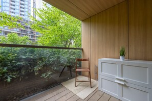 Apartamento, 1 habitación, balcón | Balcón