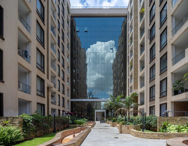 Facciata della struttura