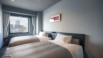 Chambre Standard avec lits jumeaux, non-fumeurs, vue baie | Bureau, Wi-Fi gratuit, draps fournis