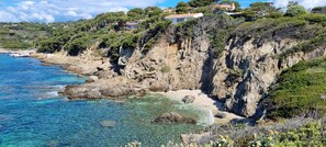 Beach - "maison Azur" Presquîle de Giens Plage de la Badine, Piscine-climatisation-wifi (Hyères)