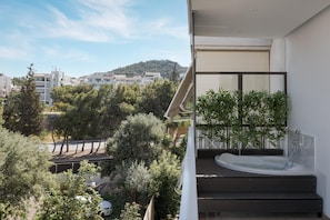 Vue depuis le balcon