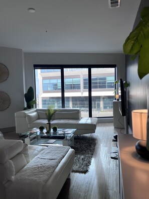 Smart TV - Luxury High Rise in downtown ATL w/rooftop, less cost than hotel for 3-5 people (Atlanta)