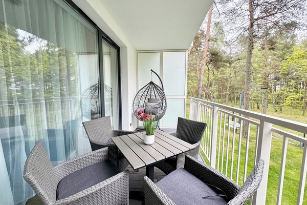 Apartament clàssic, 1 llit doble i sofà llit, balcó | 1 dormitori, roba de llit hipoal·lergògena i decoració individual