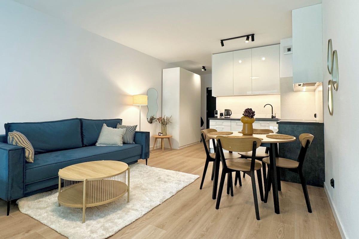 Apartamento conforto | 1 quarto, roupas de cama antialérgicas, individualmente decorados