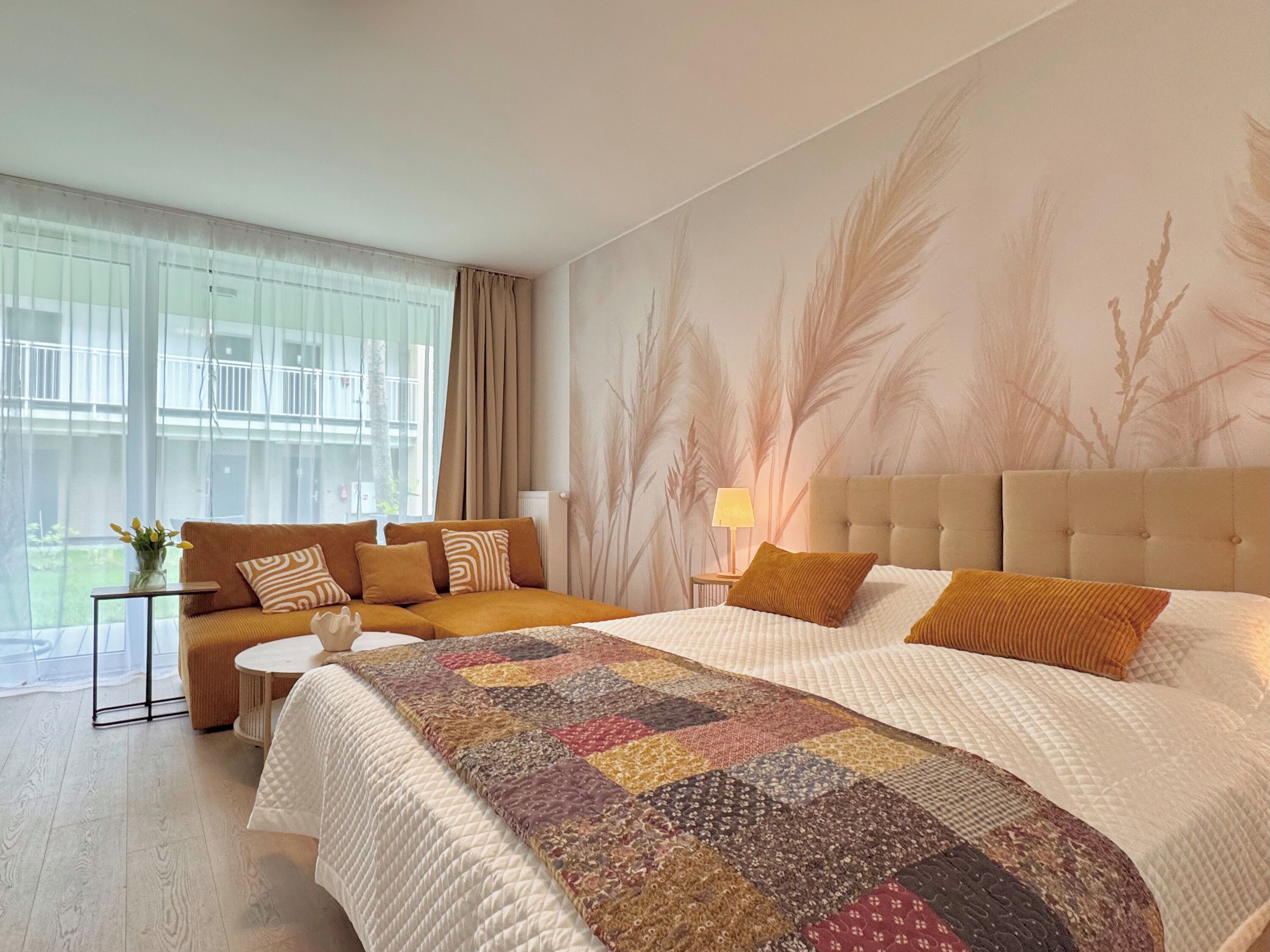 Comfort appartement | Hypoallergeen beddengoed, individueel gedecoreerd