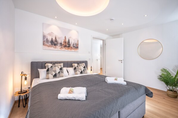 2 Schlafzimmer, WLAN, Bettwäsche