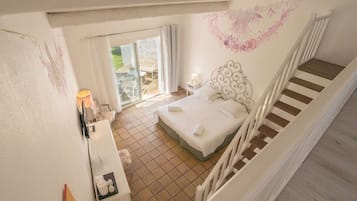 Superior-Maisonette, Gartenblick | Zimmersafe, individuell dekoriert, individuell eingerichtet