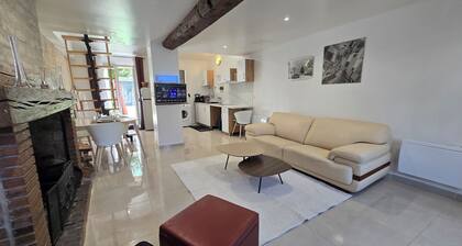 Maison Loft - Spa-jacuzzi, Piscine, Jardin Privé