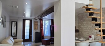 Maison Loft - Spa-jacuzzi, Piscine, Jardin Privé