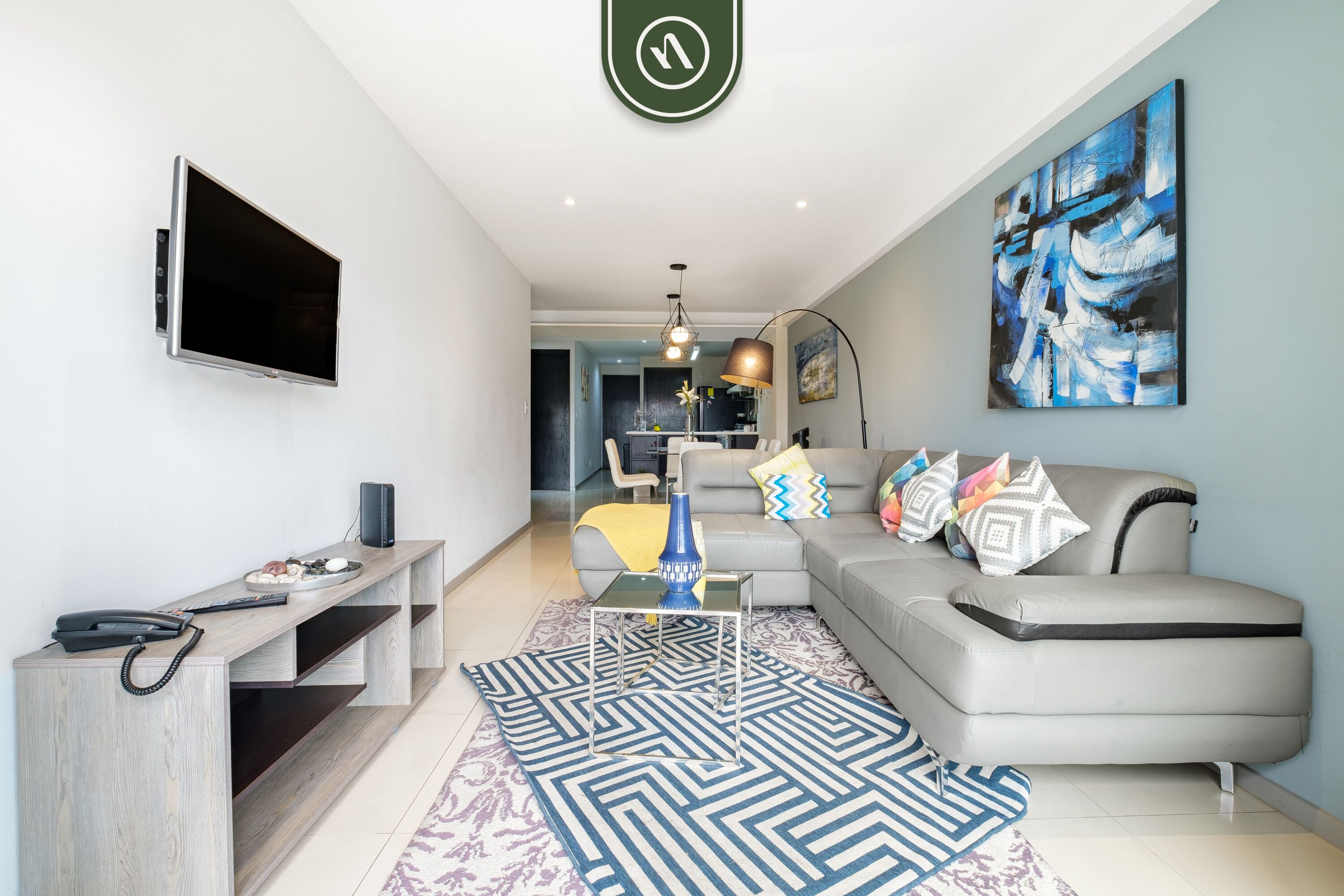 Televisión 55 pulgadas con canales de televisión por cable