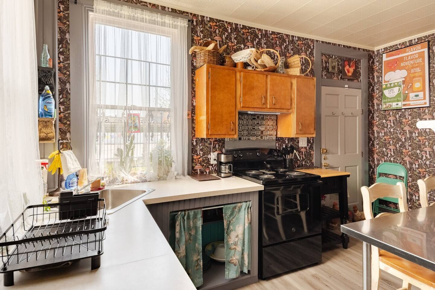 Microwave, oven, stovetop