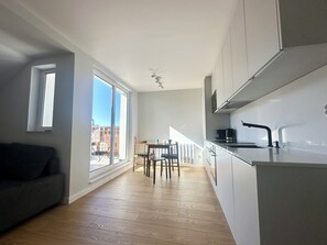 Classic Studio Suite | Living area | Flat-screen TV - Apartament Suzanne by Q4Apartments (Wladyslawowo)