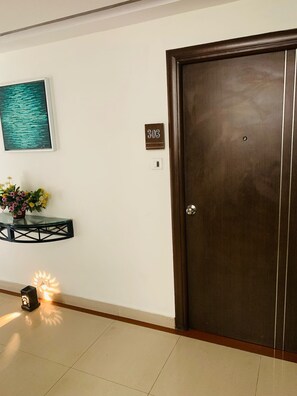 Interior entrance