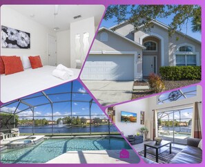 House | 5 bedrooms, iron/ironing board, Internet - 133 Beautiful 5BD Home With Lake View (Kissimmee)