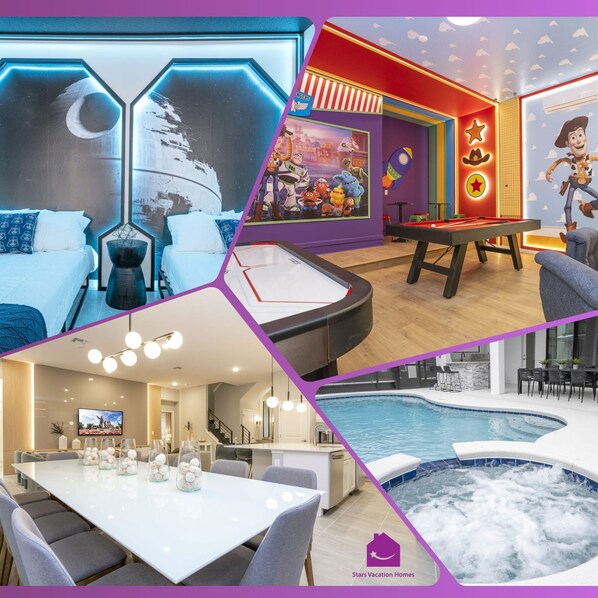 House | 9 bedrooms, iron/ironing board, Internet - 6152 Fantastic Spacious Home for Your Family (Orlando)