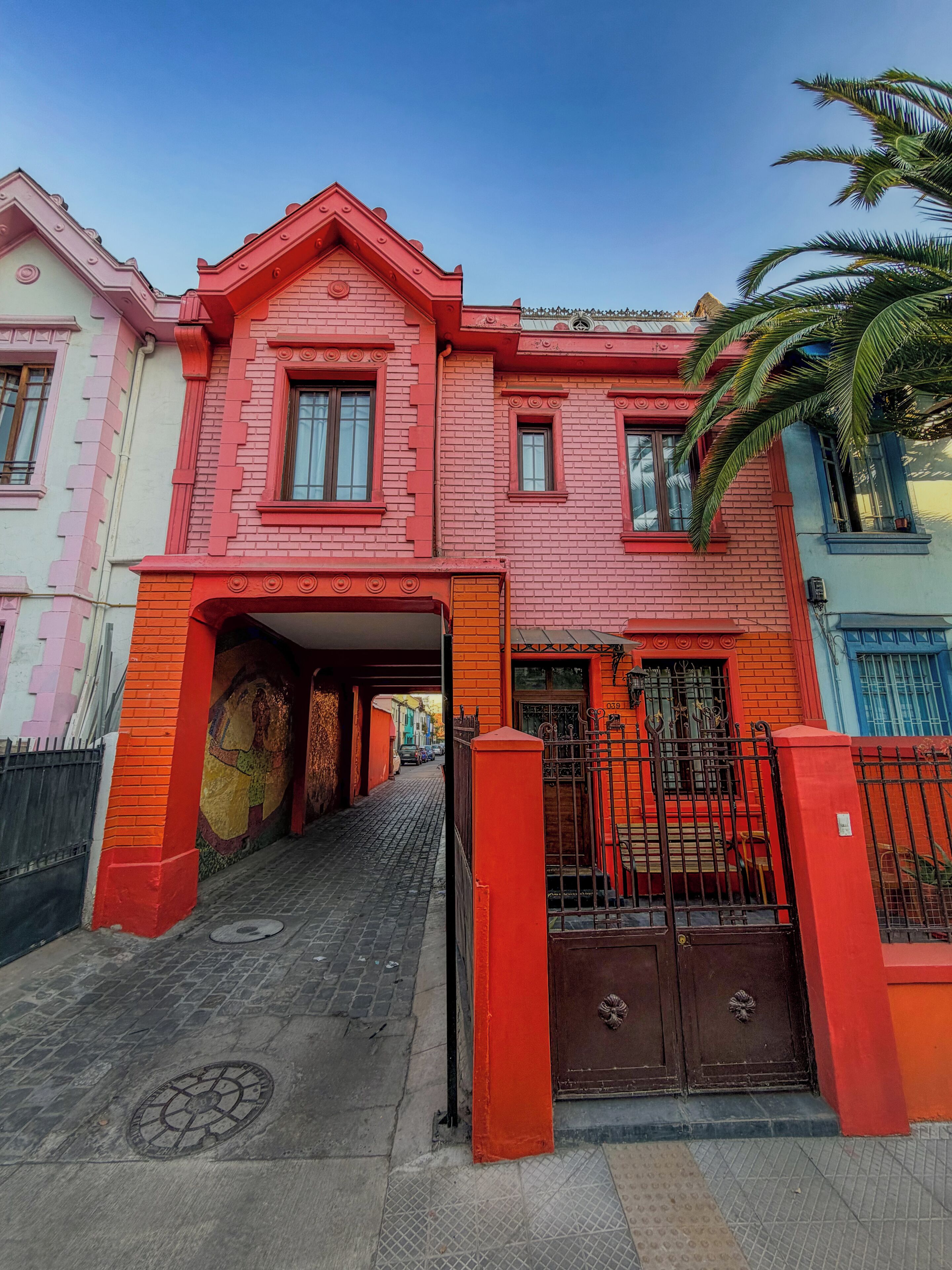 Fachada de la propiedad