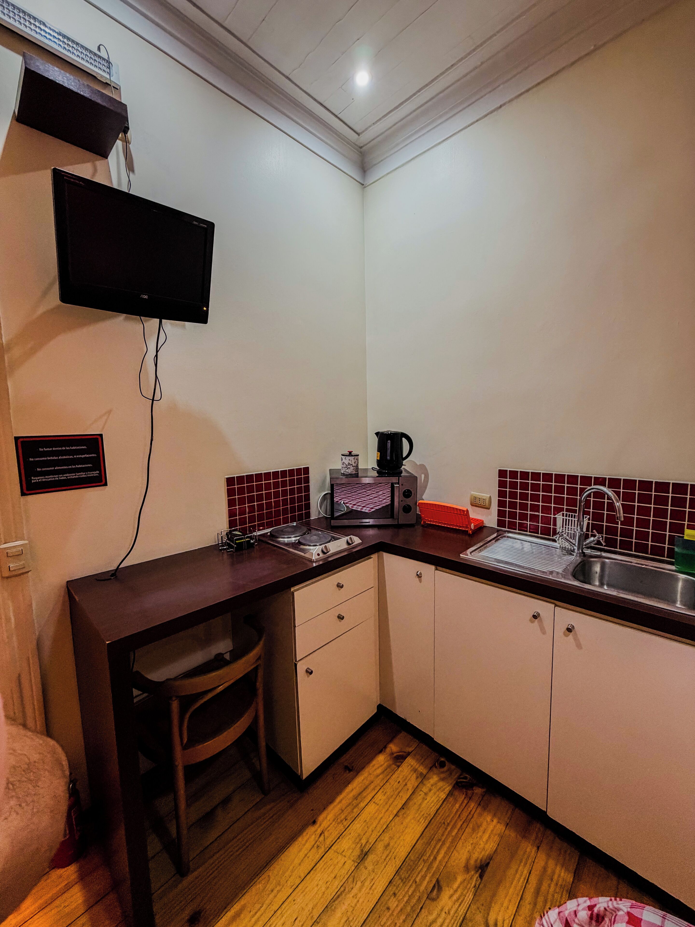 Junior-Doppelzimmer, 1 Doppelbett, Nichtraucher, Stadtblick | Eigene Küche