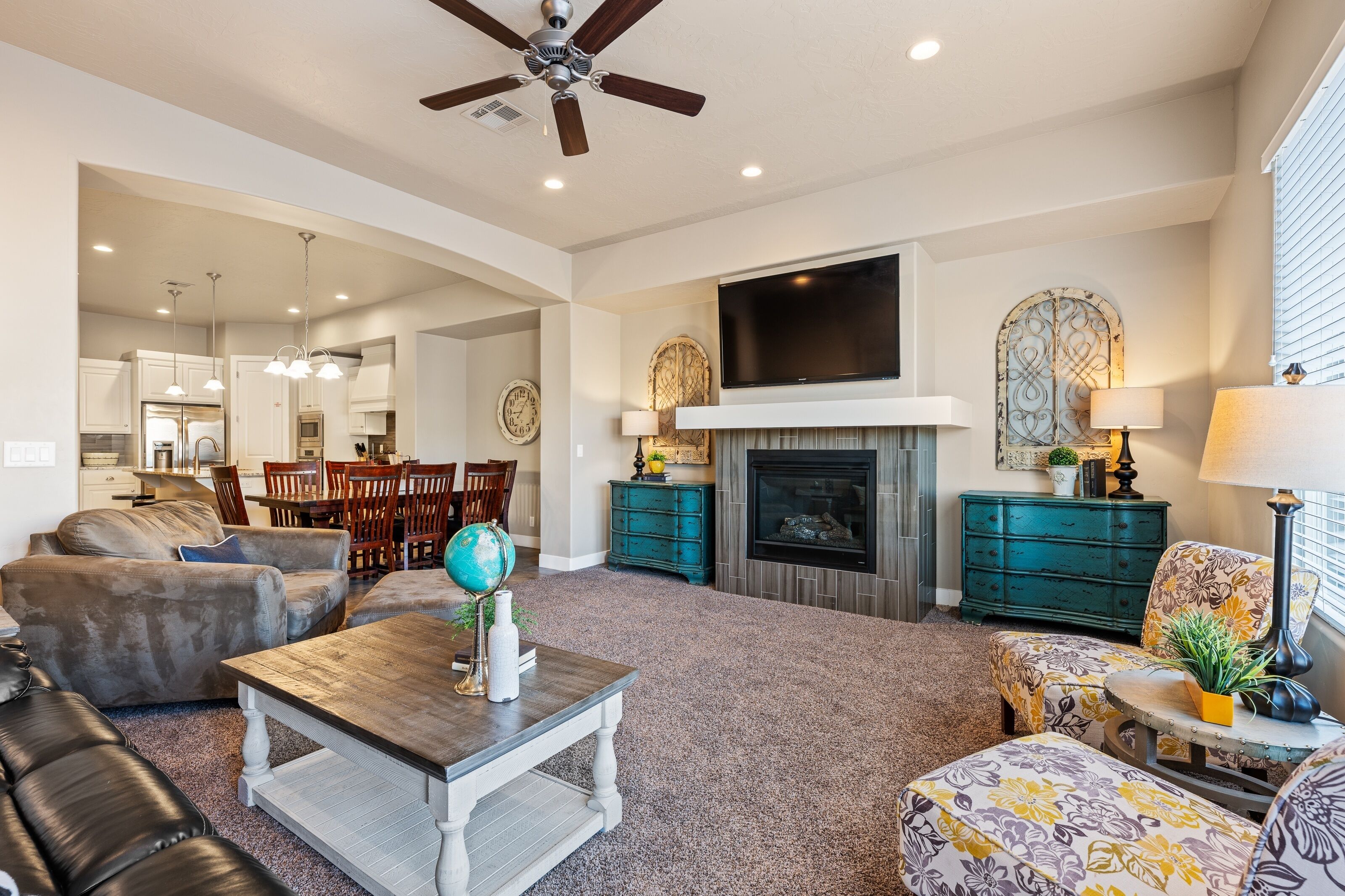 Townhome, 4 Bedrooms | Living area
