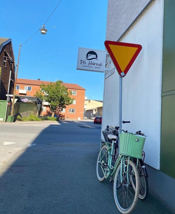 Fachada de la propiedad