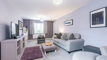 Basic House | Living area | Flat-screen TV