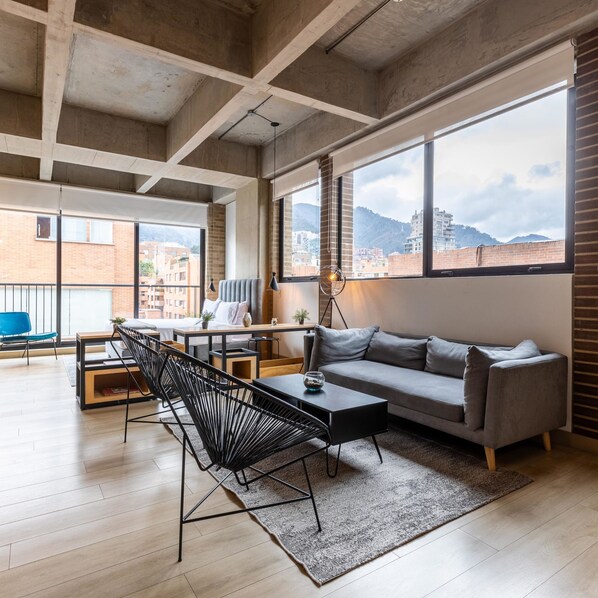 1 غرفة نوم وخدمة الإنترنت