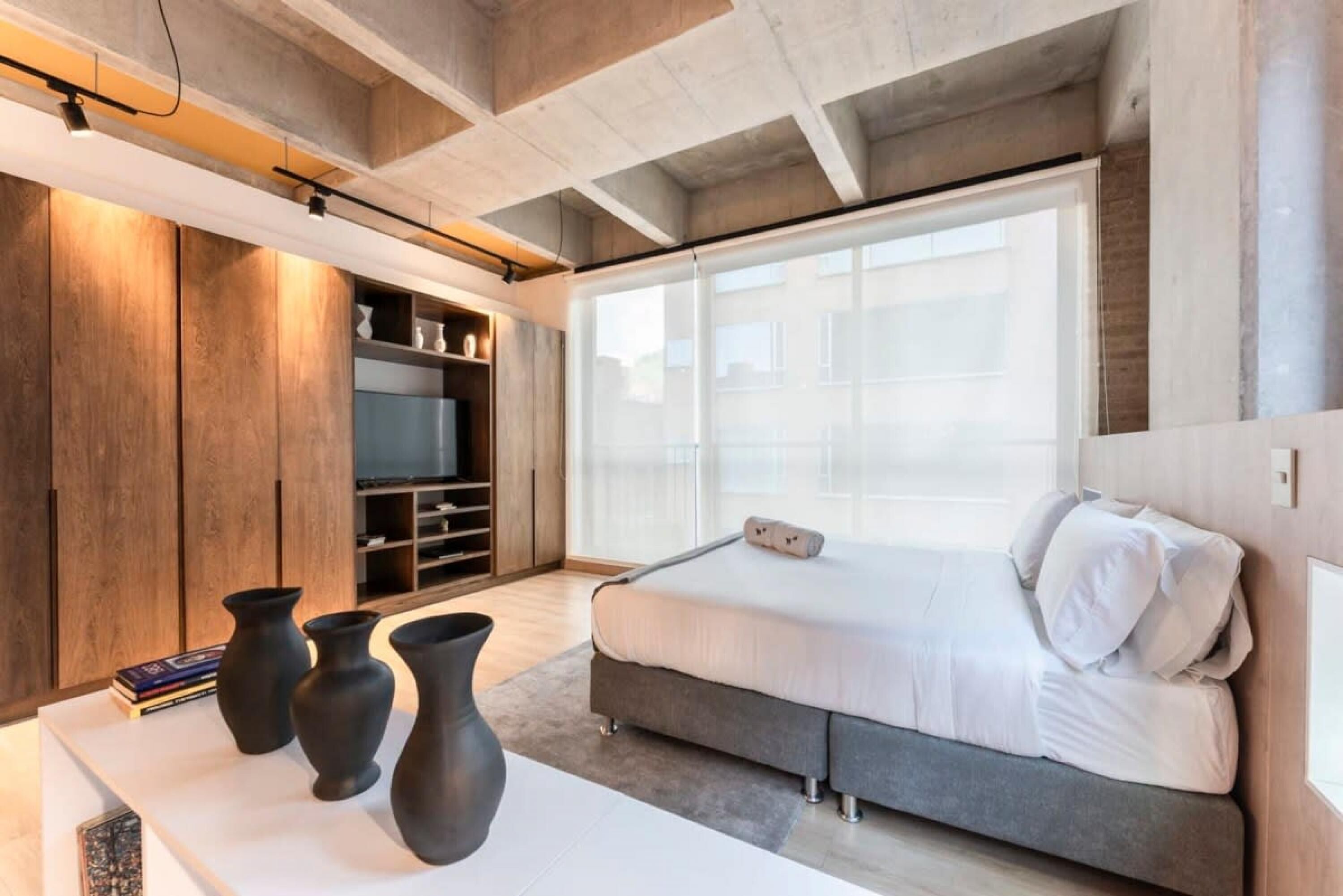 1 غرفة نوم وخدمة الإنترنت