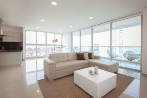 Apartment, Accessible | 2 bedrooms, Internet - w Breathtaking 2BR w AC in Cartagena (Cartagena)