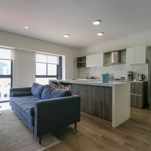 Apartment | 2 bedrooms, iron/ironing board, Internet - w Bright 2BR Duplex in Miraflores (Lima)