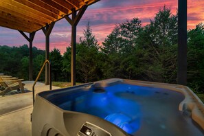 Bain à remous extérieur