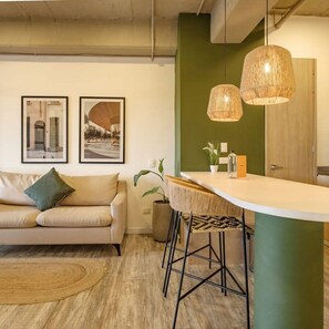 Apartment, Accessible | 1 bedroom, Internet - w Beautiful Loft With Balcony in Laureles (Medellín)