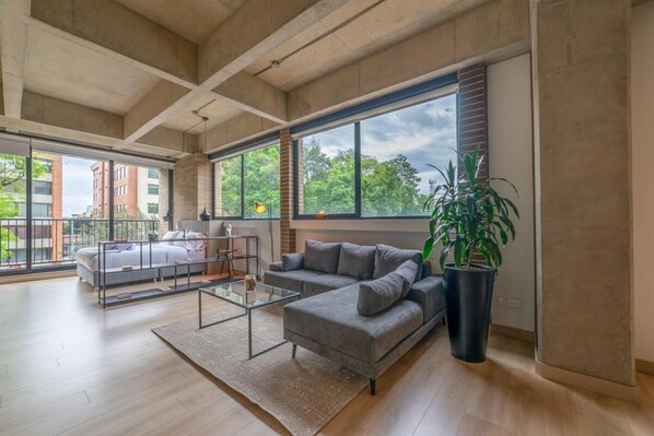 1 bedroom, Internet - Comfy Loft in Parque 93 (Bogotá)
