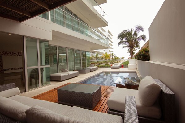 Apartment, Accessible | 4 bedrooms, Internet - w Cool 4BR With Private Pool n AC in Cartagena (Cartagena)