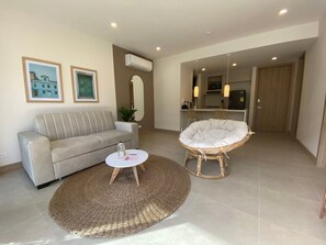 Apartment | 1 bedroom, iron/ironing board, Internet - w Lively 1BR With Balcony in Cartagena (Cartagena)