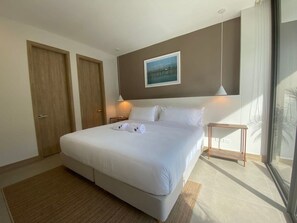 Apartment | 1 bedroom, iron/ironing board, Internet - w Lively 1BR With Balcony in Cartagena (Cartagena)