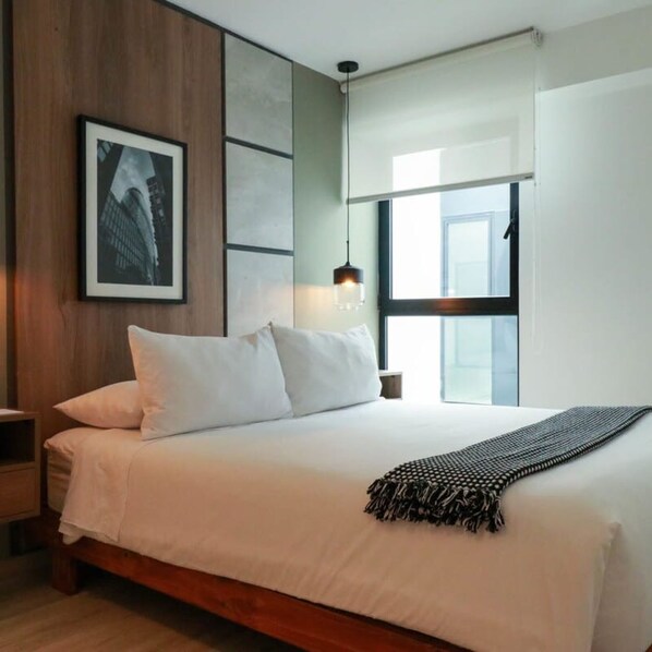 Leilighet | 1 soverom og internett