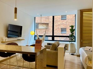 Apartment | 1 bedroom, Internet - w Amazing Loft in Chico (Bogotá)