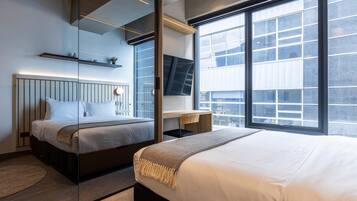 Apartamento | 1 quarto, roupa de cama