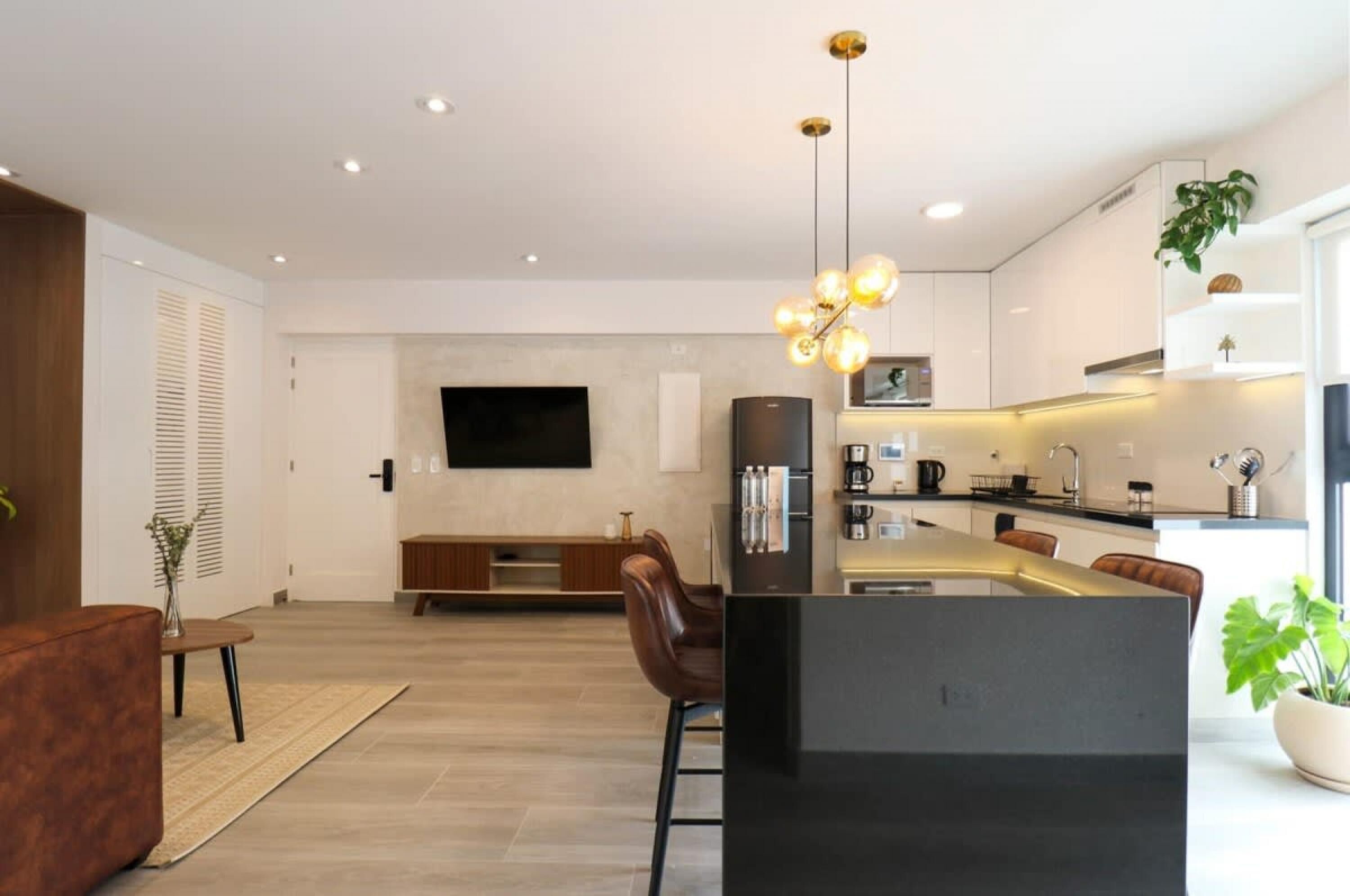 Leilighet | 2 soverom, skrivebord, strykejern/-brett og internett